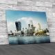 London City Skyline Canvas Print Large Picture Wall Art