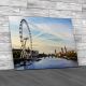 River Thames View Canvas Print Large Picture Wall Art