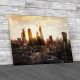 London Sunset Canvas Print Large Picture Wall Art