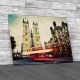 Westminster Abbey At Rush Hour Canvas Print Large Picture Wall Art
