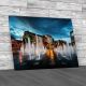 Fountains At Piccadilly Garden In Manchester Canvas Print Large Picture Wall Art