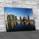 Panoramic View Of Salford Quays Canvas Print Large Picture Wall Art