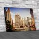 Chicago Skyline At Sunset Canvas Print Large Picture Wall Art