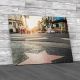Walk Of Fame Hollywood Boulevard Canvas Print Large Picture Wall Art