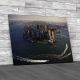 Aerial View Of Lower Manhattan New York Canvas Print Large Picture Wall Art
