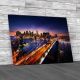Sunset Over Manhattan Canvas Print Large Picture Wall Art