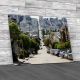 San Francisco Streets From Telegraph Hill Canvas Print Large Picture Wall Art