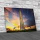 Washington Monument At Sunset Washington Dc Canvas Print Large Picture Wall Art