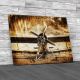 Old Biplane Canvas Print Large Picture Wall Art