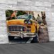 Classic Yellow Cab Canvas Print Large Picture Wall Art