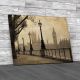 Vintage View Of London Canvas Print Large Picture Wall Art