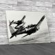 World War Ii Planes Canvas Print Large Picture Wall Art
