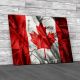 Canadian Flag Canvas Print Large Picture Wall Art