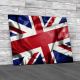 Great Britain Waving Flag Canvas Print Large Picture Wall Art