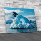 Arch Shaped Iceberg Canvas Print Large Picture Wall Art