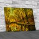 Autumn Woodland Scene Canvas Print Large Picture Wall Art