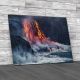 Lava Erupting Hawaii Canvas Print Large Picture Wall Art