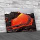 Lava Flow In Hawaii Canvas Print Large Picture Wall Art