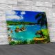 Ocean View In Hawaii Canvas Print Large Picture Wall Art