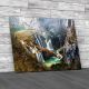 Plitvice Lakes National Park Croatia Canvas Print Large Picture Wall Art
