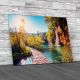 Turquoise Water Plitvice Lakes Croatia Canvas Print Large Picture Wall Art