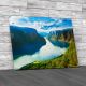 Norway Nature Fjord Canvas Print Large Picture Wall Art