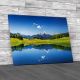 Landscape In The Alps Canvas Print Large Picture Wall Art
