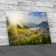 Mountains In Vorarlberg Austria Canvas Print Large Picture Wall Art