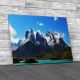 National Park Torres Del Paine Chile Canvas Print Large Picture Wall Art