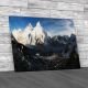 Mount Everest Panorama Canvas Print Large Picture Wall Art