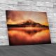Mount Fuji At Dawn Canvas Print Large Picture Wall Art