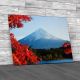Mount Fuji In Autumn Canvas Print Large Picture Wall Art