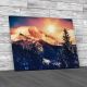 Colorado Mountains Canvas Print Large Picture Wall Art