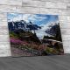 Salmon Glacier At Hyder Alaska Canvas Print Large Picture Wall Art