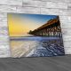 Folly Beach Pier South Carolina Canvas Print Large Picture Wall Art