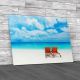 Relaxation On Maldives Island Canvas Print Large Picture Wall Art