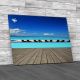 Tropical Ocean Scene Canvas Print Large Picture Wall Art