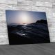 Waves At Sunrise Canvas Print Large Picture Wall Art