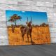 Waterbuck At Serengeti National Park Canvas Print Large Picture Wall Art