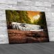 Waterfalls In Blue Ridge Mountains Canvas Print Large Picture Wall Art