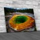 Morning Glory Pool In Yellowstone National Park Canvas Print Large Picture Wall Art
