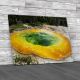 Morning Glory Pool In Yellowstone National Park 2 Canvas Print Large Picture Wall Art