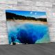 Sapphire Poolyellowstone National Park Canvas Print Large Picture Wall Art