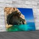 Caves On Zakynthos Island Greece Canvas Print Large Picture Wall Art