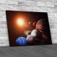 Solar System And Planets Canvas Print Large Picture Wall Art