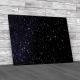 Star Background Canvas Print Large Picture Wall Art