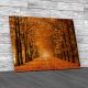 Autumn Avenue Canvas Print Large Picture Wall Art