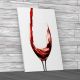 Pouring Wine into Glass Canvas Print Large Picture Wall Art