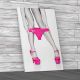 Erotic Knickers Down Canvas Print Large Picture Wall Art
