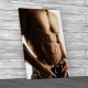 Sexy Naked Man Body Canvas Print Large Picture Wall Art